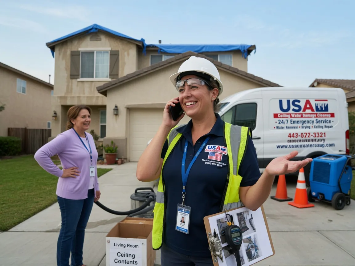 Ceiling Water Damage Restoration Naponee, NE FAQs